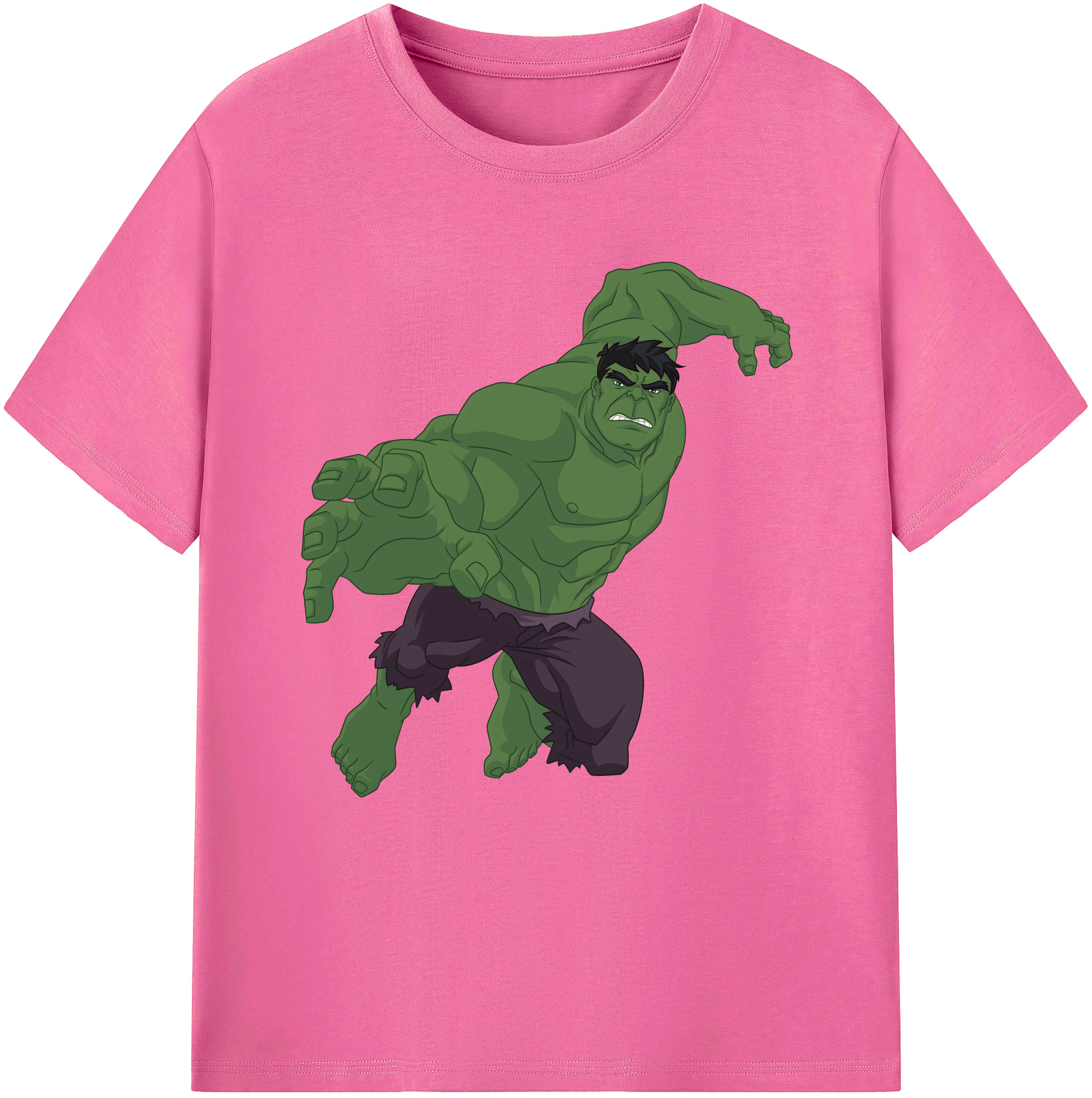 （画像用） アベンジャーズ The Avengers レディースカジュアルプリントTシャツ（綿100％）